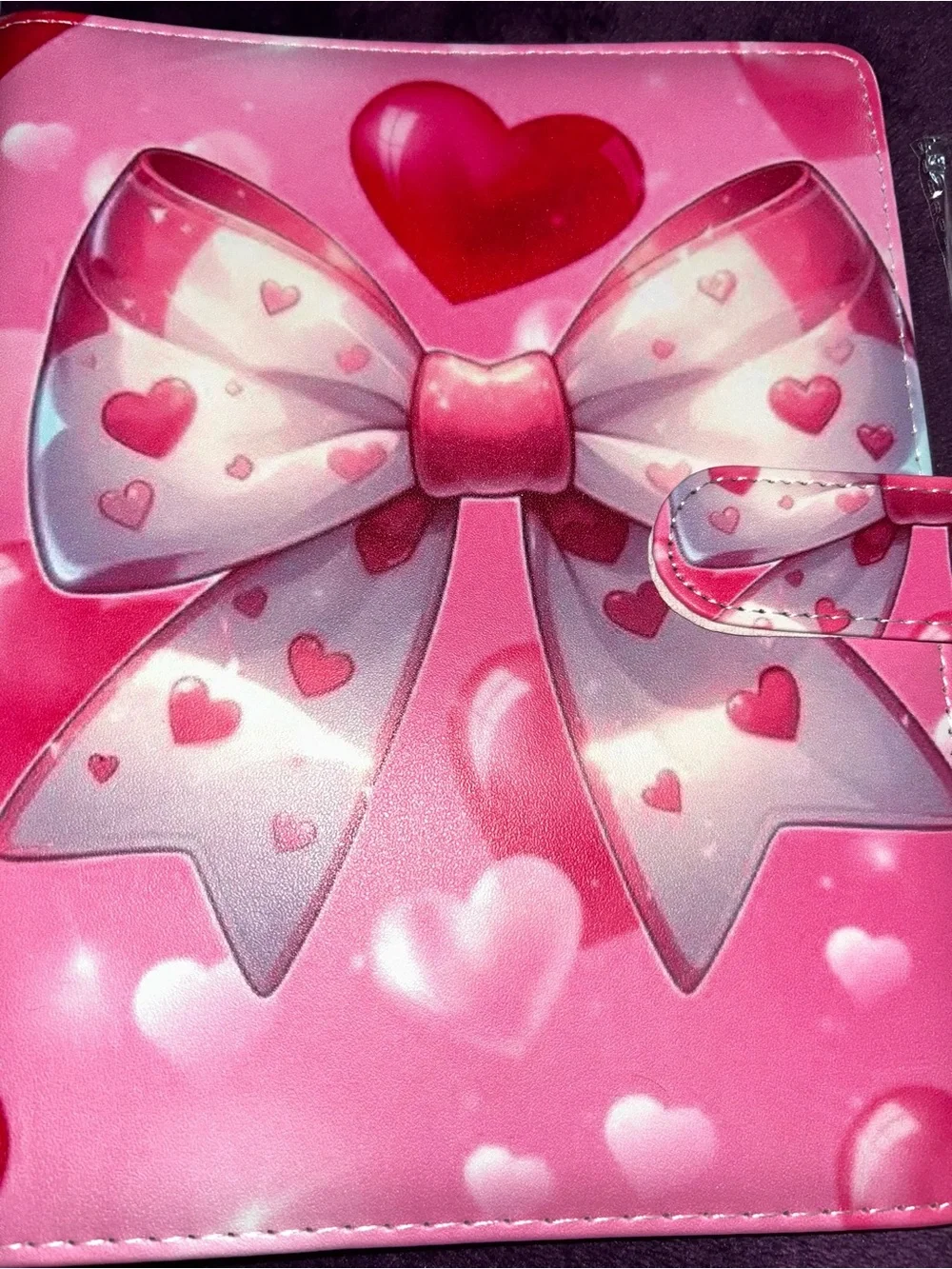 Pink Bow Stationery Set